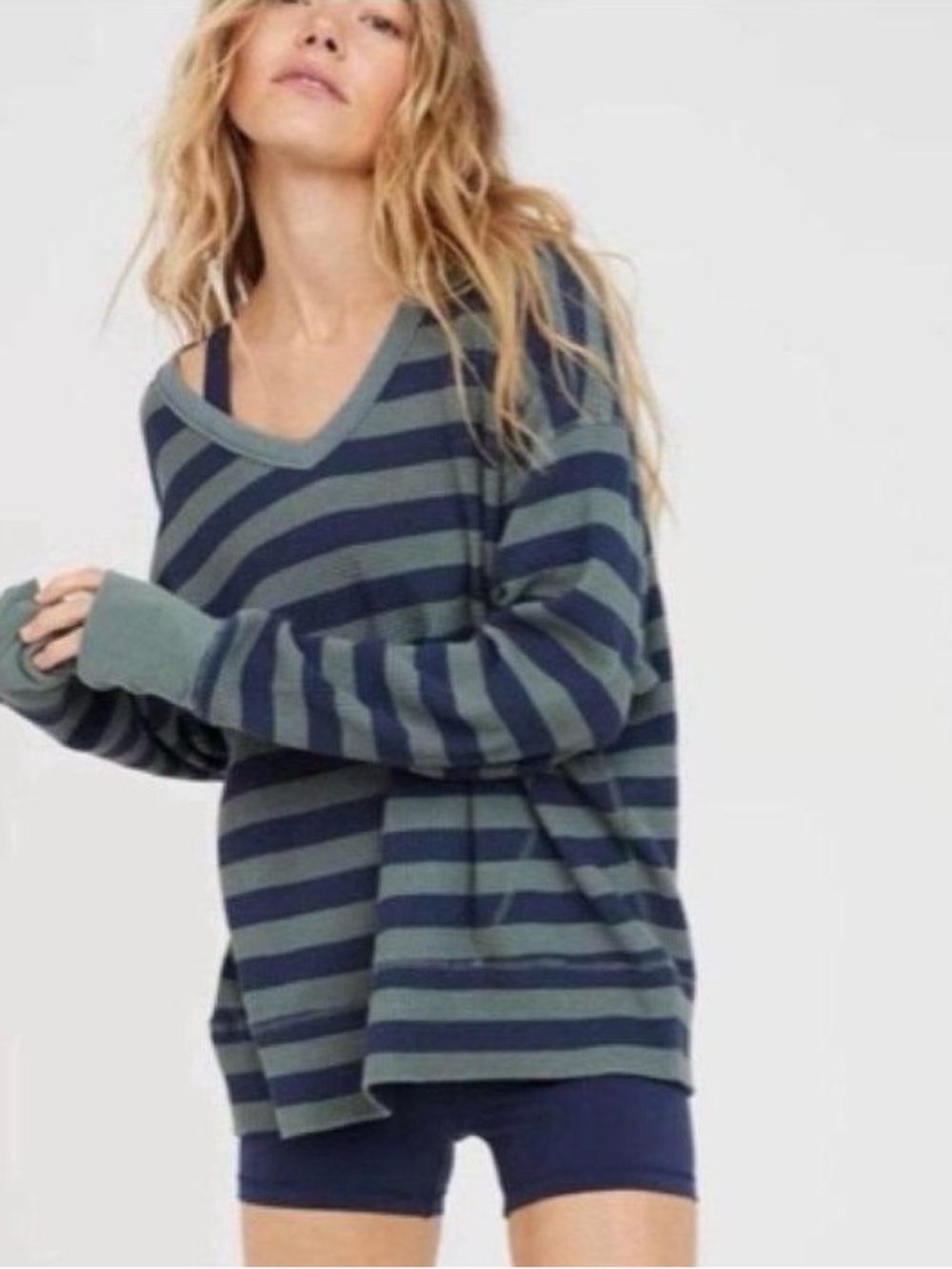 Aerie Offline Waffle Knit Pullover